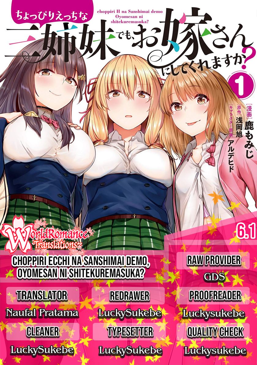 Dilarang COPAS - situs resmi www.mangacanblog.com - Komik could you turn three perverted sisters into fine brides 006.1 - chapter 6.1 7.1 Indonesia could you turn three perverted sisters into fine brides 006.1 - chapter 6.1 Terbaru 0|Baca Manga Komik Indonesia|Mangacan